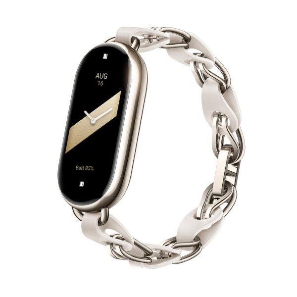 Xiaomi Smart Band 8 Chain Strap (BHR7313GL) - lánc szíj, White