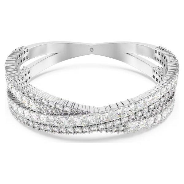 Swarovski Luxus masszív karkötő cirkónium kővel
Hyperbola 568026 16 cm