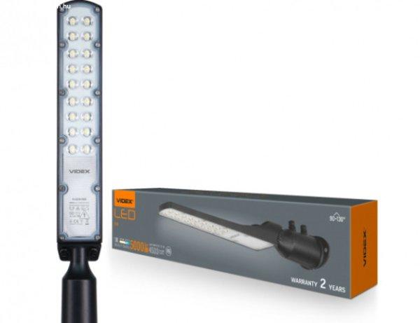 Videx LED forgatható 50 W-os fekete színű LED utcai lámpa 5000K  IP65