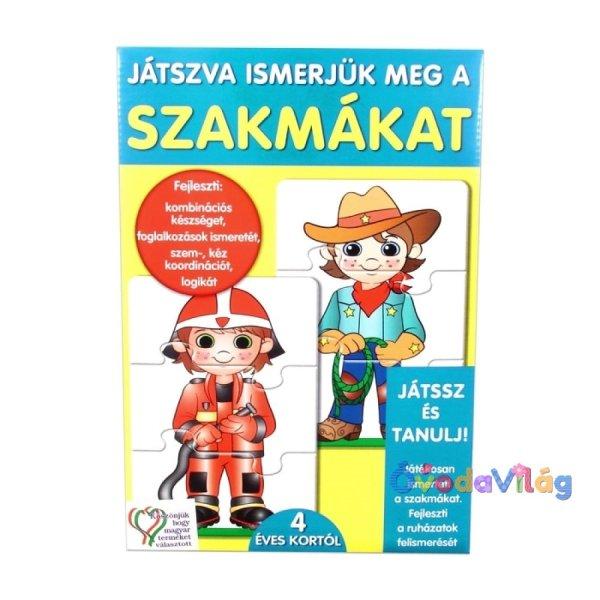 Játszva ismerjük meg a szakmákat