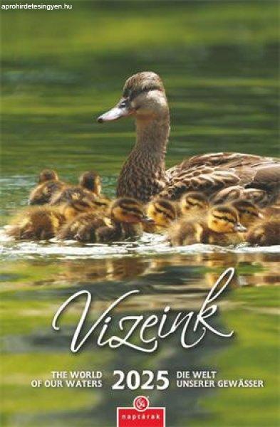 Naptár, fali, CSG, "Vizeink"