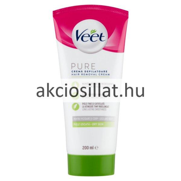 Veet Pure szőrtelenítő krém száraz bőrre 200ml