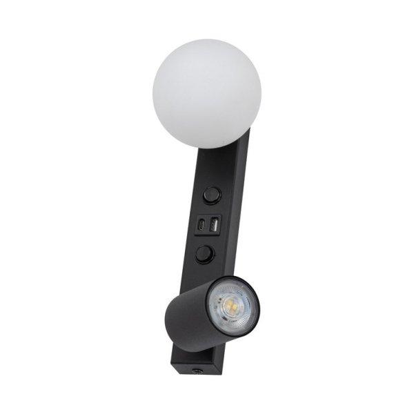 TK Lighting Wall lamp+USB VOX 10152 GU10+G9 wh/bl