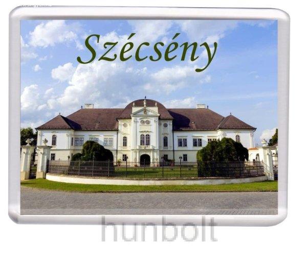 Szécsény- Forgách kastély hűtőmágnes (műanyag keretes)