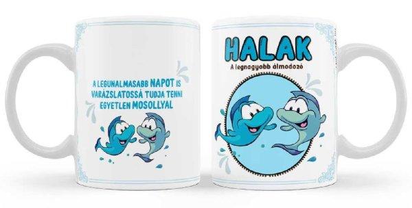 Horoszkópos bögre, Halak