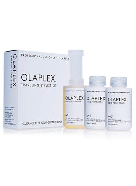 Olaplex (Traveling Stylist Kit) 3 x 100 ml utazószett színezett vagy
vegyszerrel kezelt hajra