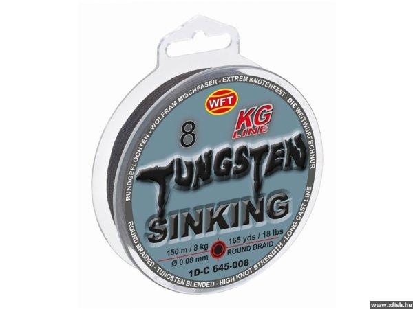 Wft Tungsten Univerzális Fonott Pergető Zsinór 150M 27Kg 0,22 mm