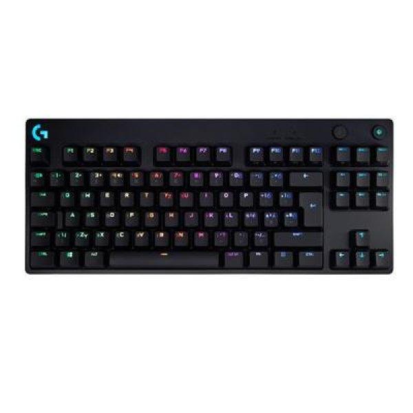 LOGITECH Billentyűzet - G Pro Lightspeed RGB Mechanikus Gaming Vezetékes TKL
HUN, Fekete (Gravírozott)