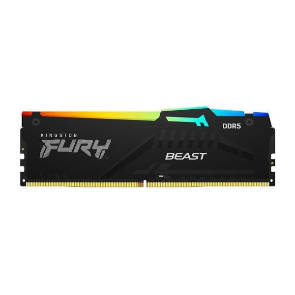 Kingston 16GB DDR5 5600MHz Fury Beast RGB Black