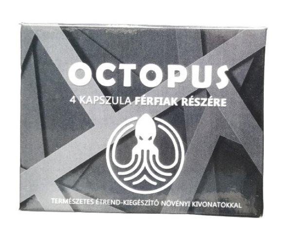 OCTOPUS POTENCIANÖVELŐ KAPSZULA FÉRFIAKNAK - 4 DB