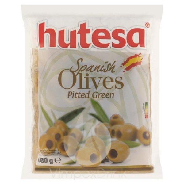 HUTESA Olajbogyó - zöld, magozott, zacskós 180g/70g