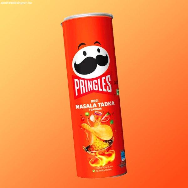 Pringles Desi Masal Tadka ízesítésű chips 102g