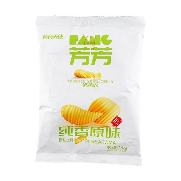 Fangfang Potato Chips Original natúr fűszerezésű burgonyachips 116g
Szavatossági idő: 2025-03-23