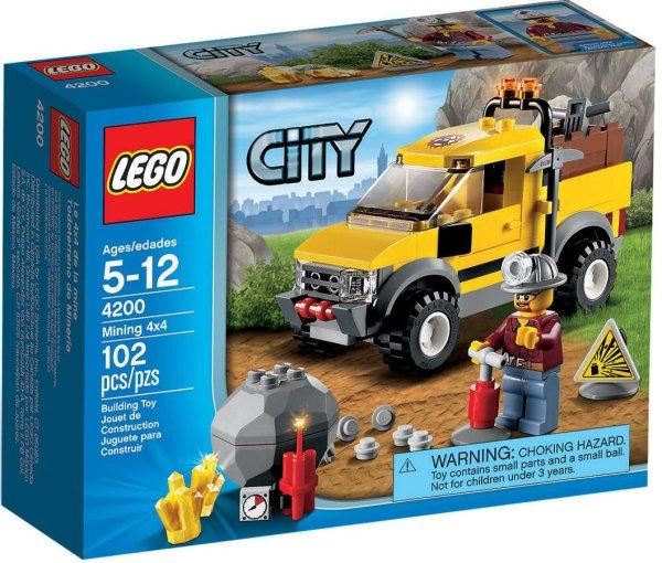 Lego City 4200 - 4x4-es bányagép