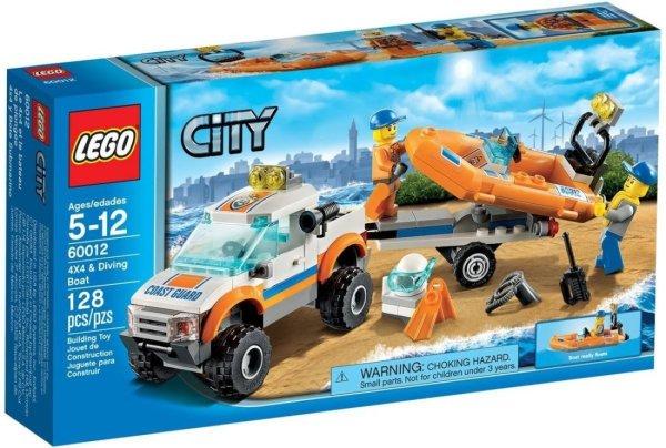 Lego City 60012 - 4x4 & Könnyűbúvár hajó