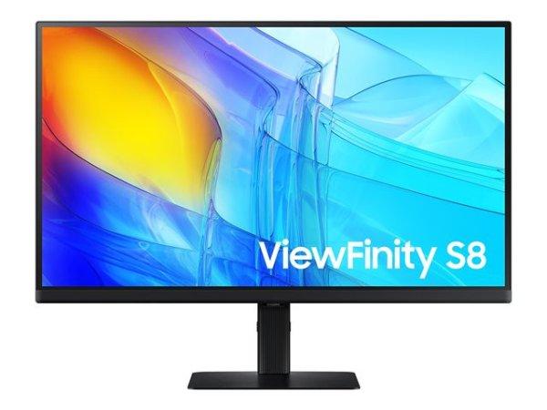 SAMSUNG S27D800E 27inch 16:9 3840x2160 IPS 5ms 350nits 60Hz HDR10sRGB HAS Swivel
Pivot Tilt HDMI DP USB3 Hub VESA100 HDMI cable