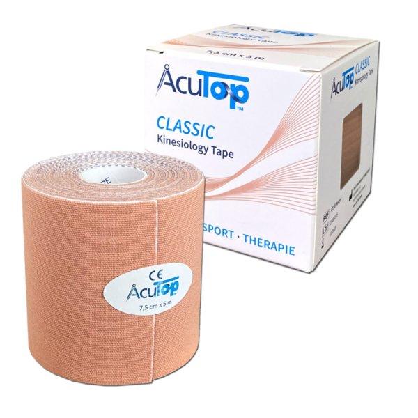 ACUTOP Classic Kineziológiai Tapasz 7,5 cm x 5 m Bézs