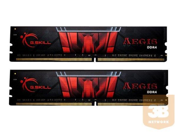 G.Skill Aegis DDR4 32GB (2x16GB) 3000MHz CL16 1.35V XMP 2.0