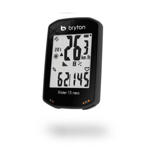 Bryton Rider 15 NEO E GPS kerékpár computer fekete