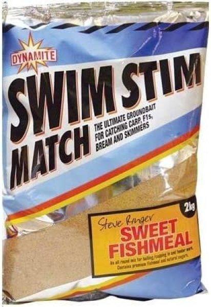 Dynamite Baits Swim Stim Match Sweet Fishmale 2kg - DY006 etetőanyag