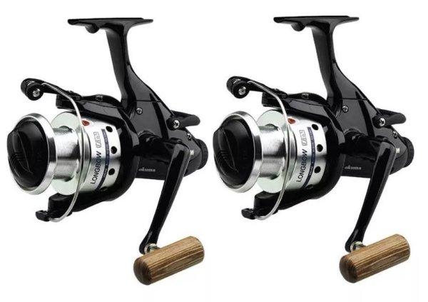 Okuma Longbow 40 Baitfeeder nyeletőfékes orsó LB-640 DUO pack (64298x2)