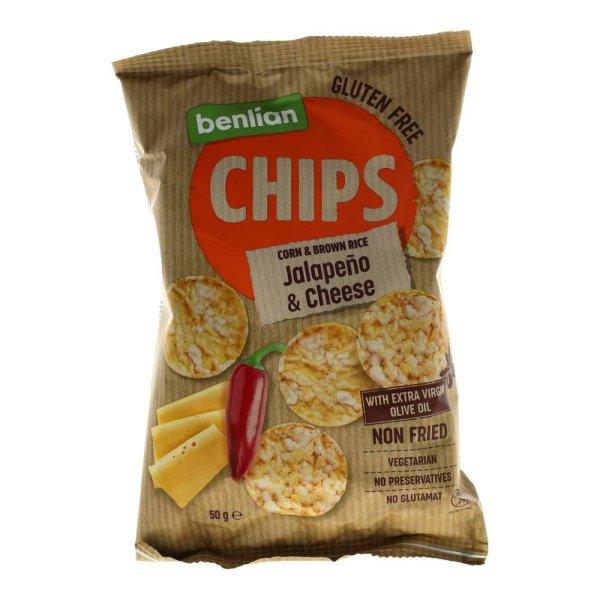 BENLIANF.KUKOR.&B.RIZS CHIPS JAL.-SÓ GM.