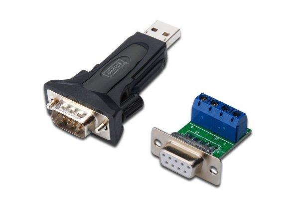 Digitus DA-70157 USB to serial adapter Black