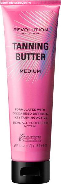 Revolution Önbarnító testvaj Medium Beauty Buildable (Tanning
Butter) 150 ml