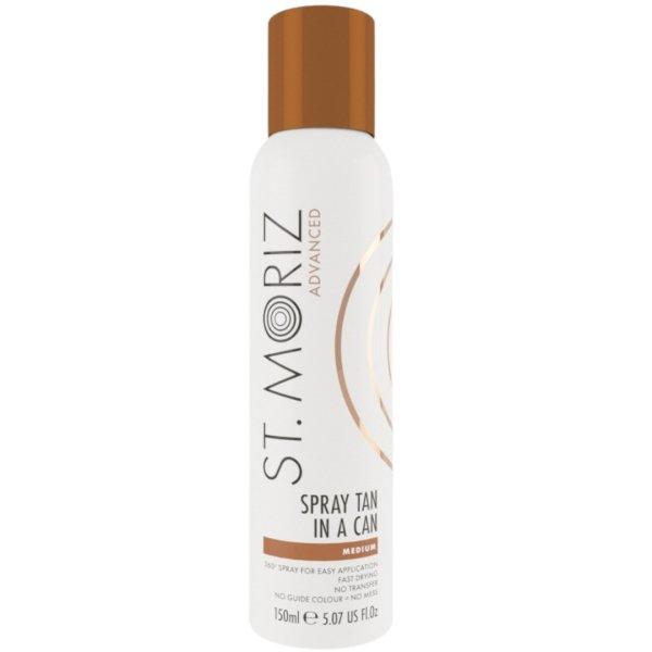 St. Moriz Átlátszó önbarnító spray Medium Advanced
Pro Gradual (Spray Tan in a Can) 150 ml