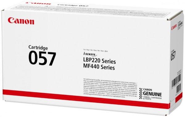 Canon CRG057 Eredeti Fekete Toner