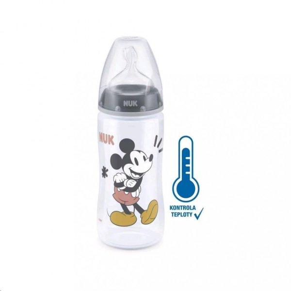 Baba tanuló itatópohár NUK Disney Mickey hőmérséklet jelzővel 300 ml
szürke