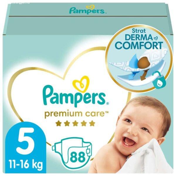 Pampers Premium Care 5 pelenka 11-16kg Megabox 88db