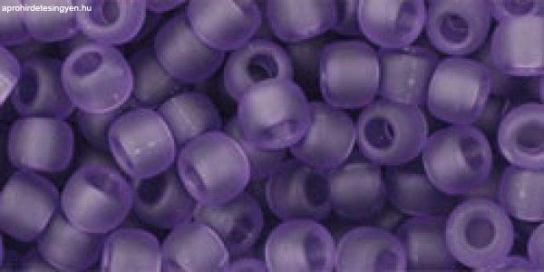 Toho kásagyöngy - 19f - Transparent-Frosted Sugar Plum - 6/0
