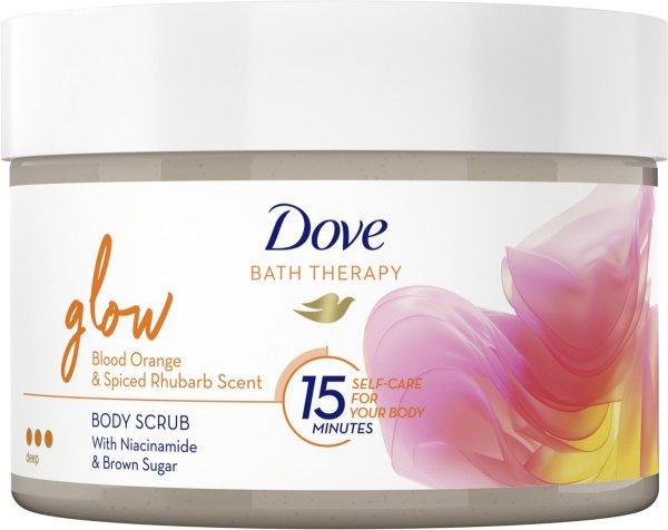 Dove Bőrradír Bath Therapy Glow (Body Scrub) 295 ml