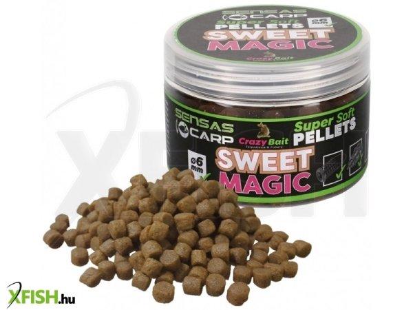 Sensas Super Soft Puha Method Pellet Édes Halas 4mm 60Gr