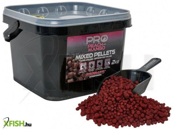 Starbaits Pro Vödrös Pellet Mix Barack Mangó 2Kg