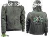 Gunki Chief Khaki Zip Sweat Kapucnis Horgsz Pulver Xxl