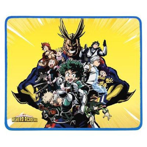 KONIX - MY HERO ACADEMIA "U.A 1.A" Gaming Egérpad 320x270mm,
Sárga-Mintás