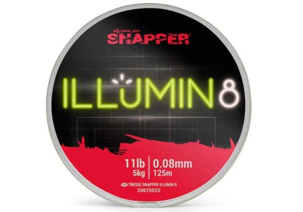 Korum Snapper Illumin 8 Braid - 0.22mm 38Lb 17.5kg 125m fonott szinór
(Z0670028)