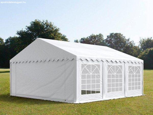 Professzionális rendezvénysátor partisátor  6x6 m, ponyva PVC  fehér