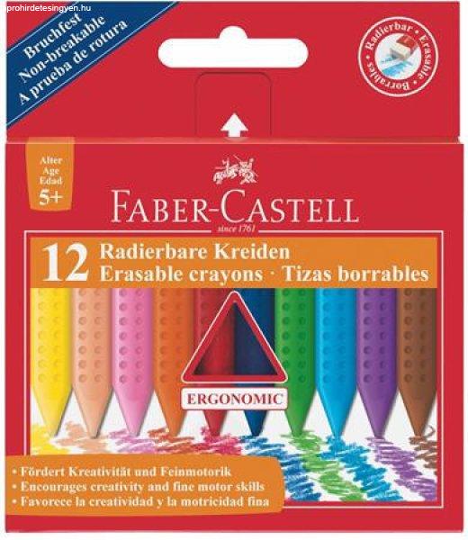 Faber-Castell Zsírkréta háromszögletű 12 db