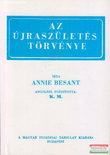 Annie Besant - Az újraszületés törvénye