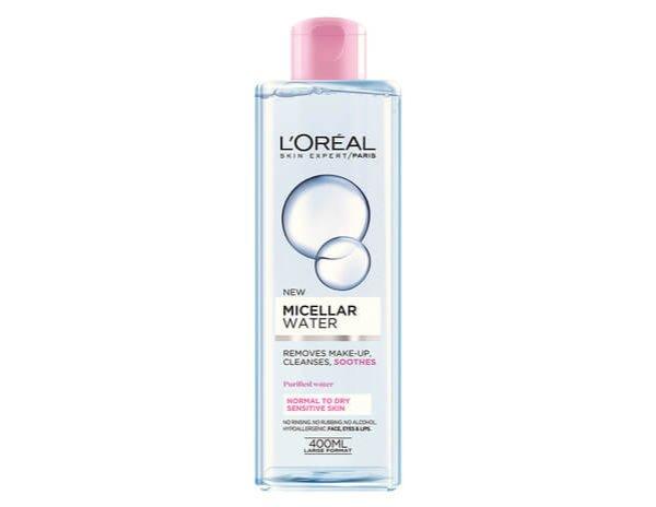 L´Oréal Paris Micellás víz normál és száraz
bőrre 3 az 1- ben (Micellar Water) 400 ml