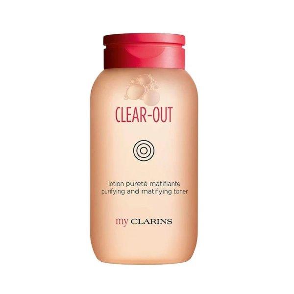 Clarins Tisztító és mattító arctonik Clear-Out
(Purifying and Matifying Toner) 200 ml