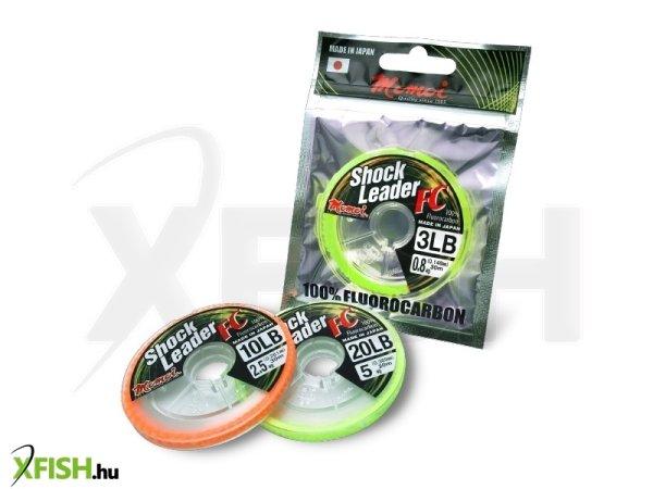 Momoi Shock Leader Fc Víztiszta Fluorocarbon Előkezsinór 30m 0.23mm 8Lbs