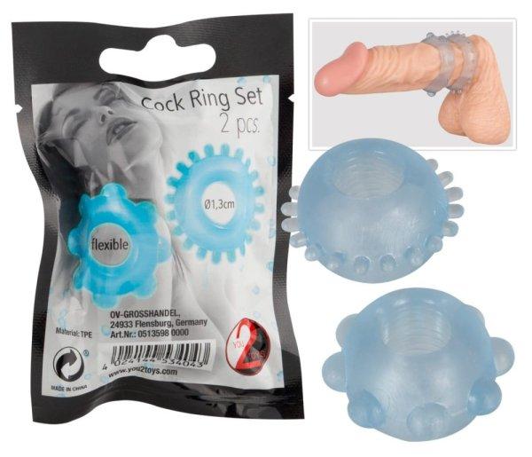  Cock Ring Set pack of 2 