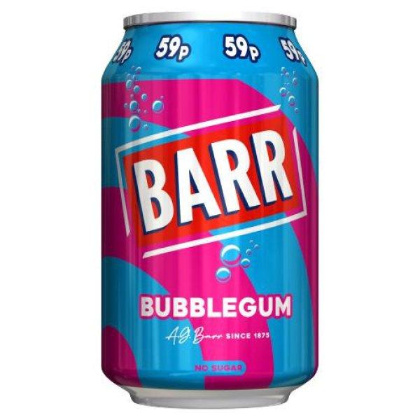 BARR SZÉNS. ÜDÍTŐ BUBBLEGUM CM. 330 ml