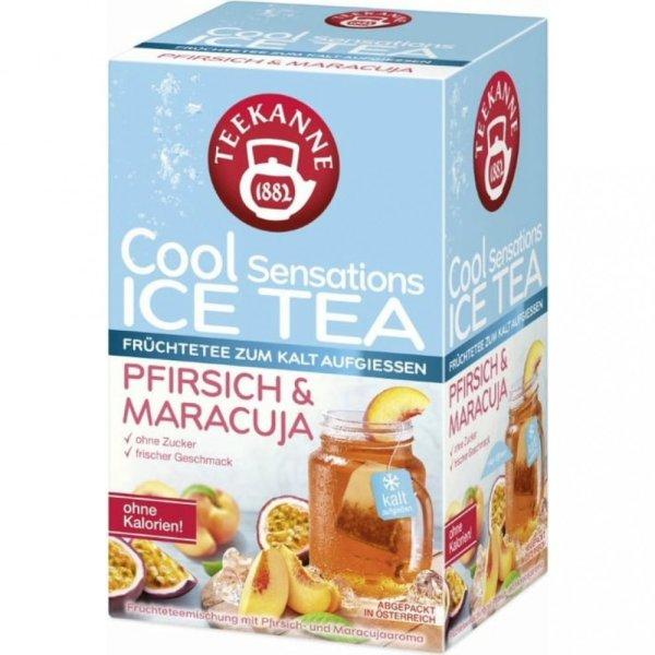 Teekanne cool sensations őszibarack maracuja ízű gyümölcs ice tea 45 g