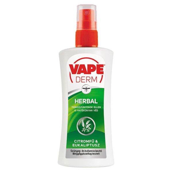 Vape derm herbal szúnyog- és kullancsriasztó pumpás aeroszol 100 ml