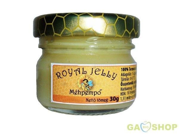 ROYAL JELLY TERMÉSZETES MÉHPEMPŐ 30 G